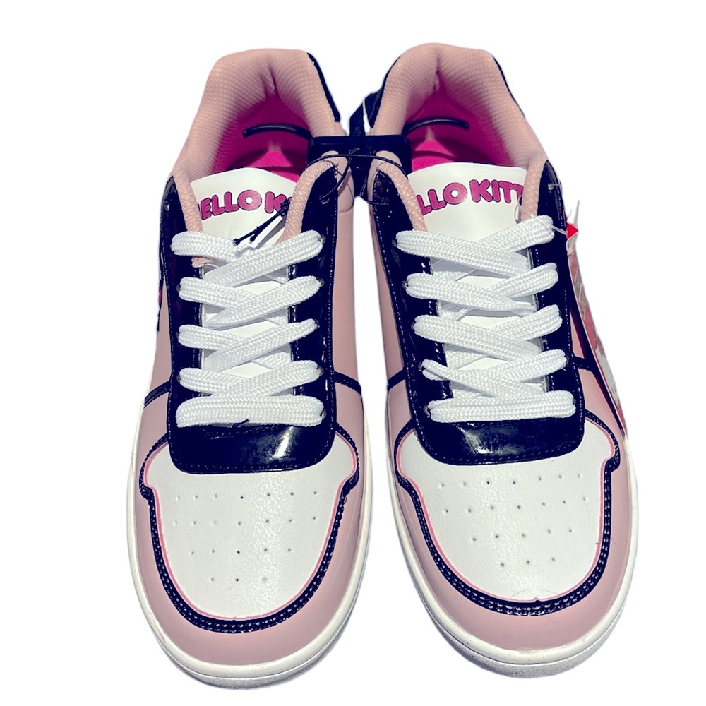 Hello Kitty by Sanrio Women's Pink Casual Court Sneakers, Size 9 NWT